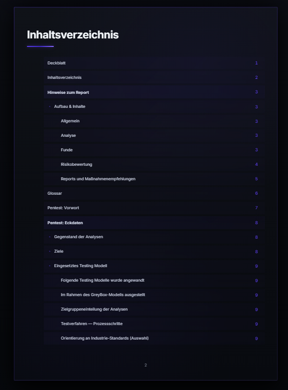 Küberturbe raport – sisukord ja juhtkokkuvõte