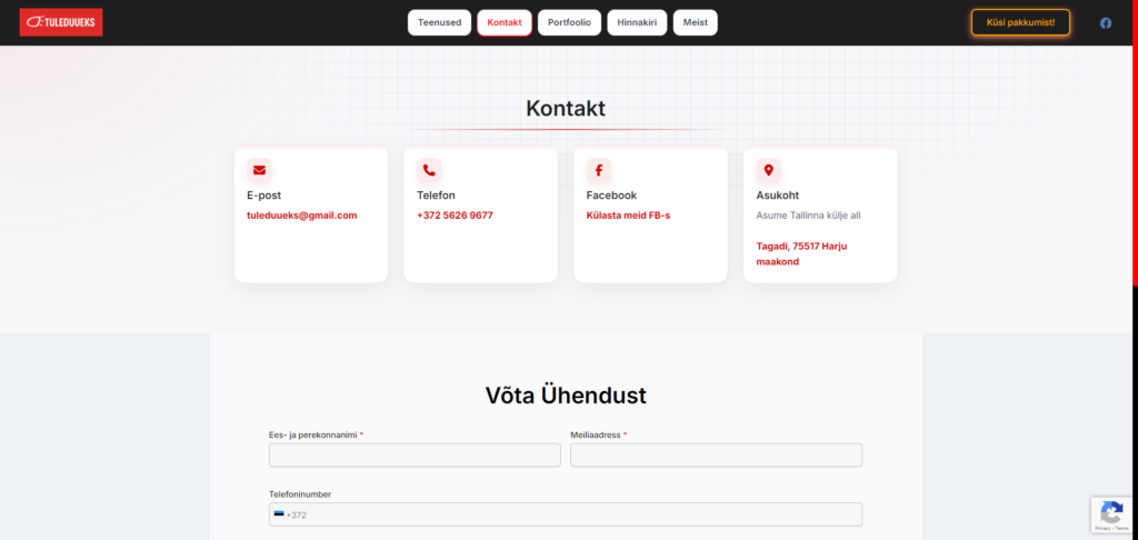 Tuleduueks – Kontaktileht